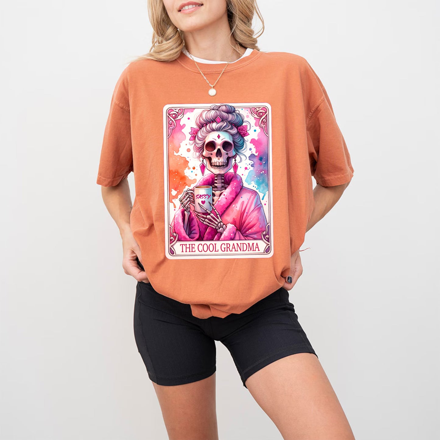 The Cool Grandma Tarot Card Shirt