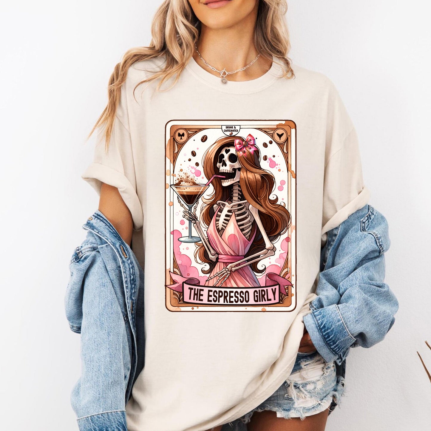 The Espresso Girly Tarot Card Shirt