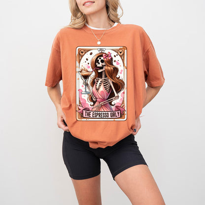 The Espresso Girly Tarot Card Shirt