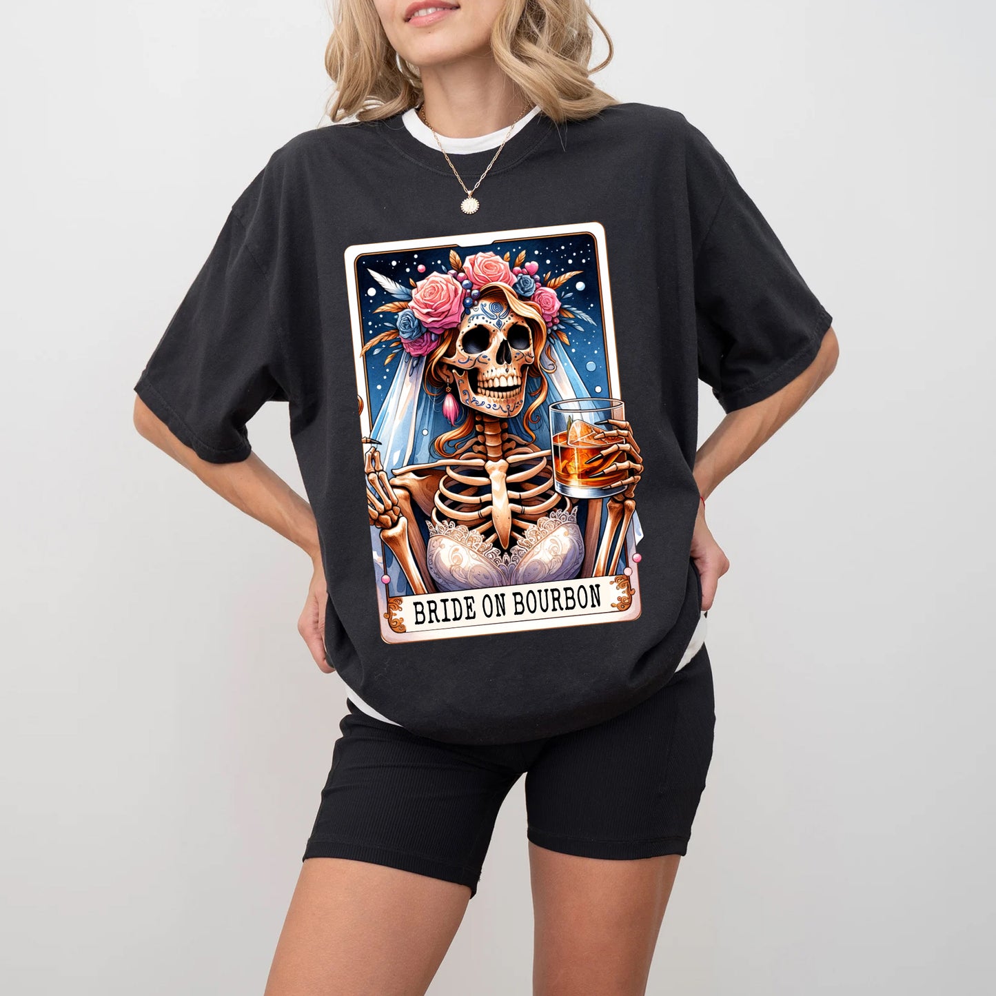 Bride On Bourbon Tarot Card Shirt