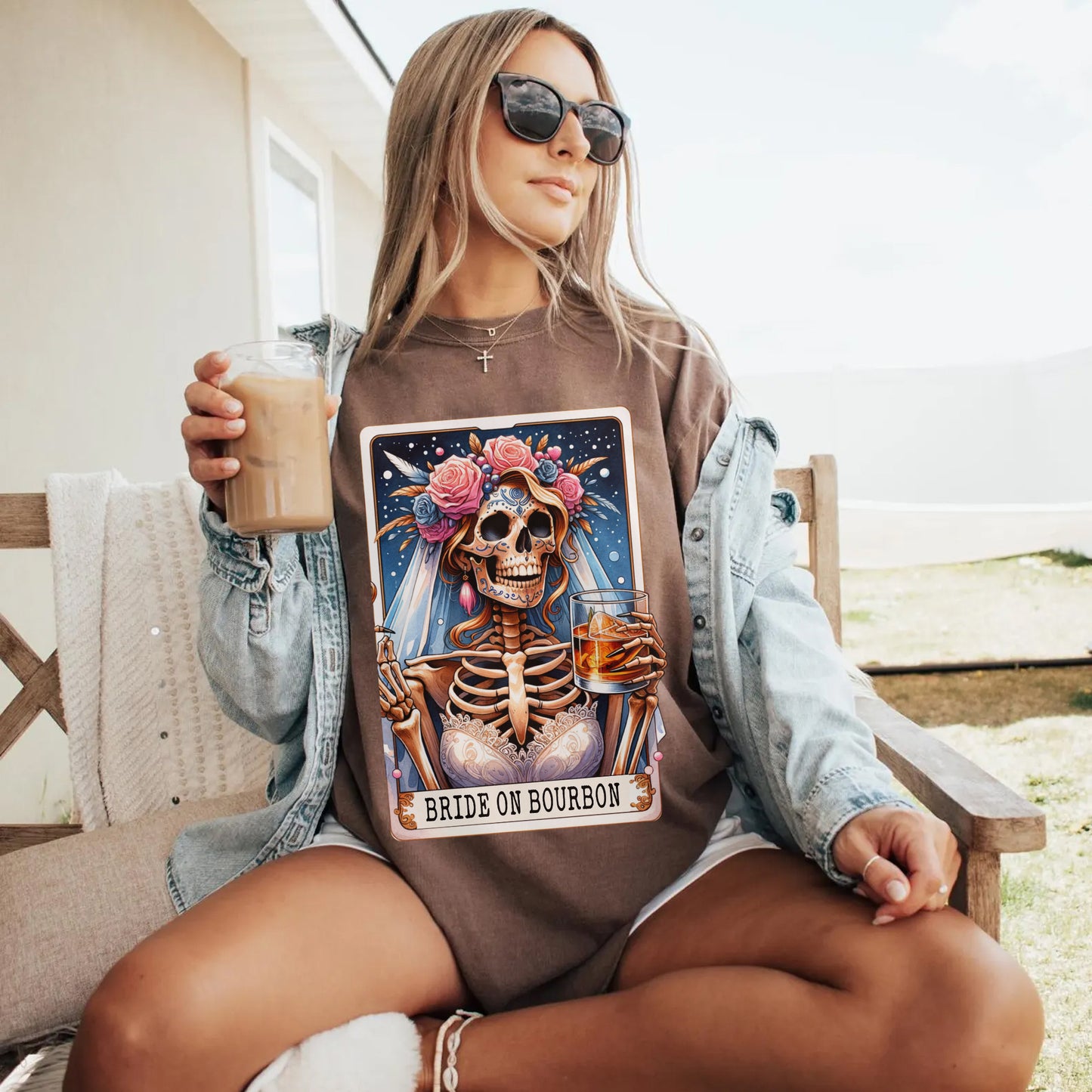 Bride On Bourbon Tarot Card Shirt