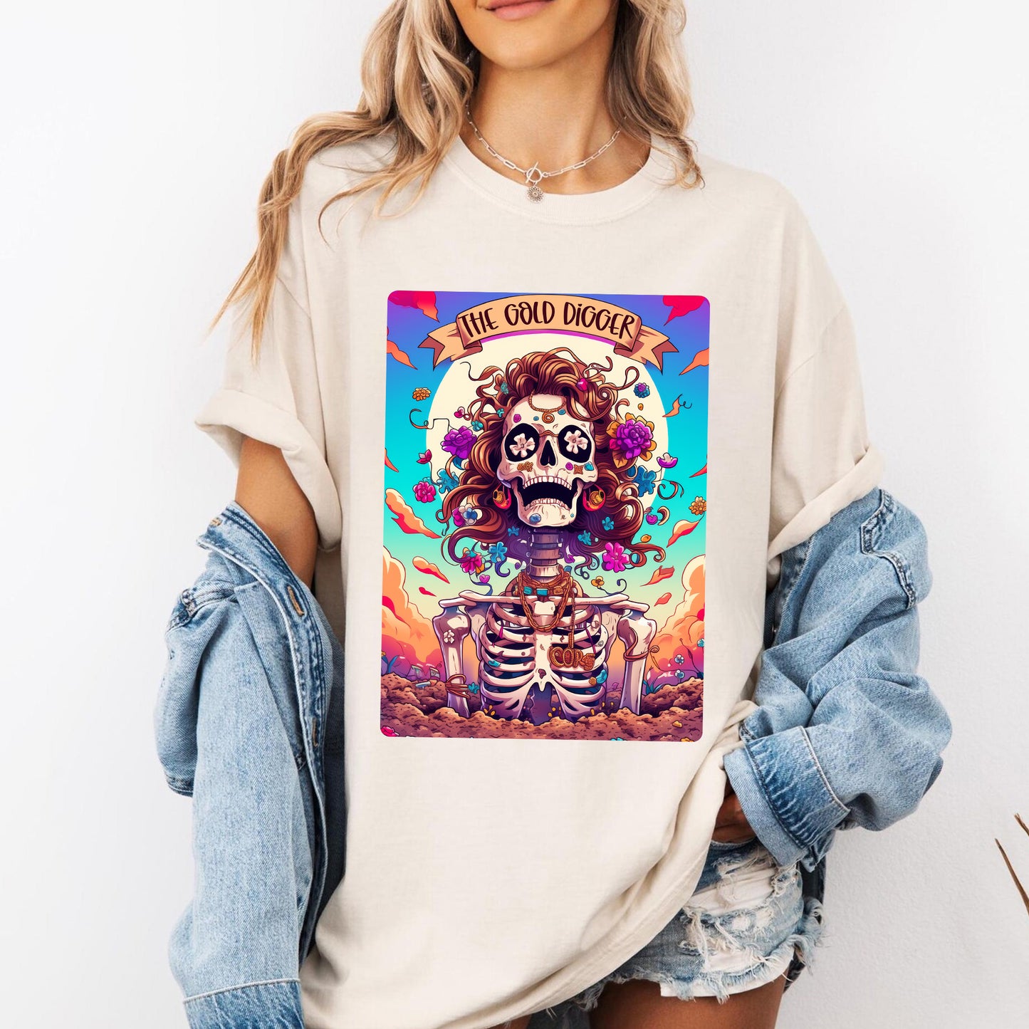 The Gold Digger Tarot Card Shirt