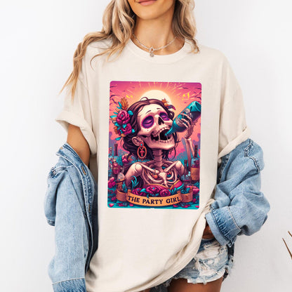 The Party Girl Tarot Card Shirt