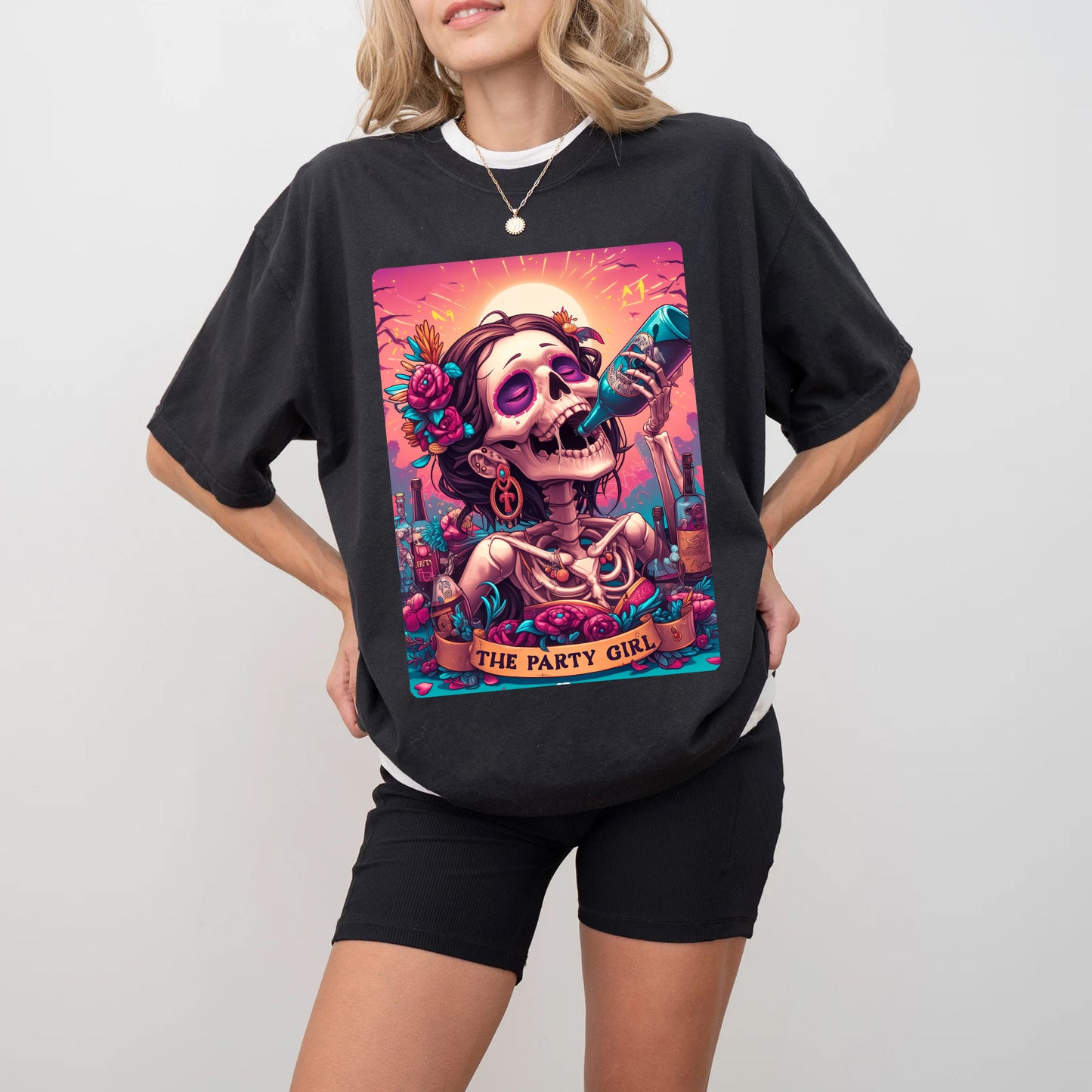 The Party Girl Tarot Card Shirt