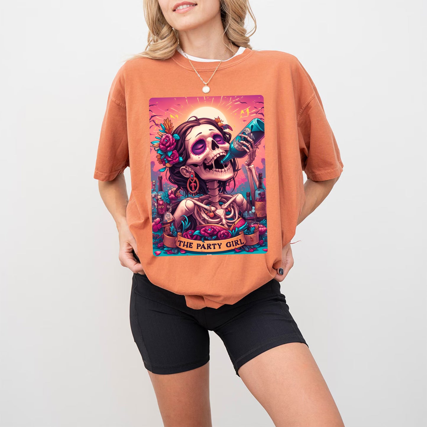 The Party Girl Tarot Card Shirt