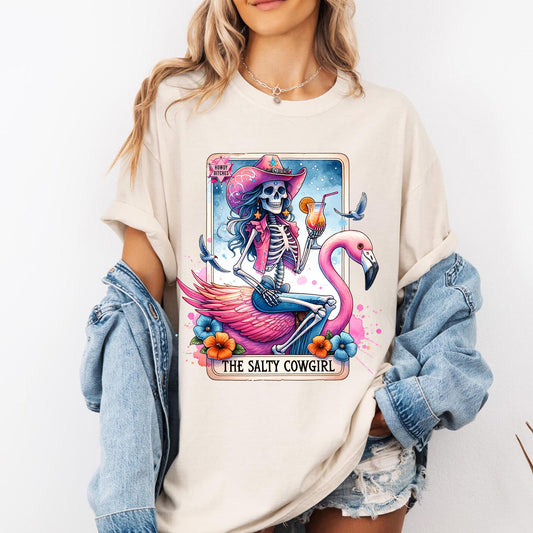 The Salty Cowgirl Tarot Card Shirt