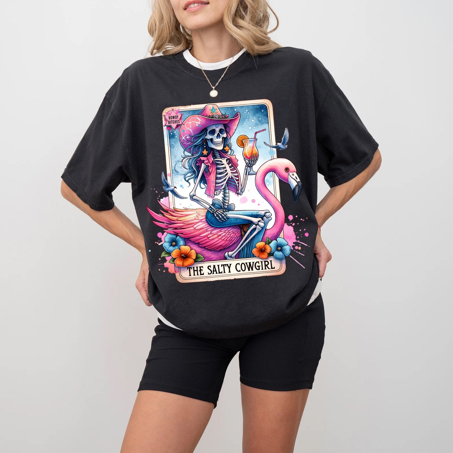 The Salty Cowgirl Tarot Card Shirt