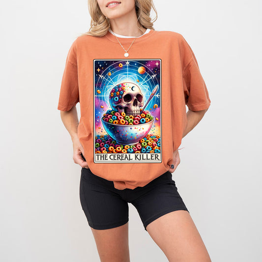 The Cereal Killer Tarot Card Shirt