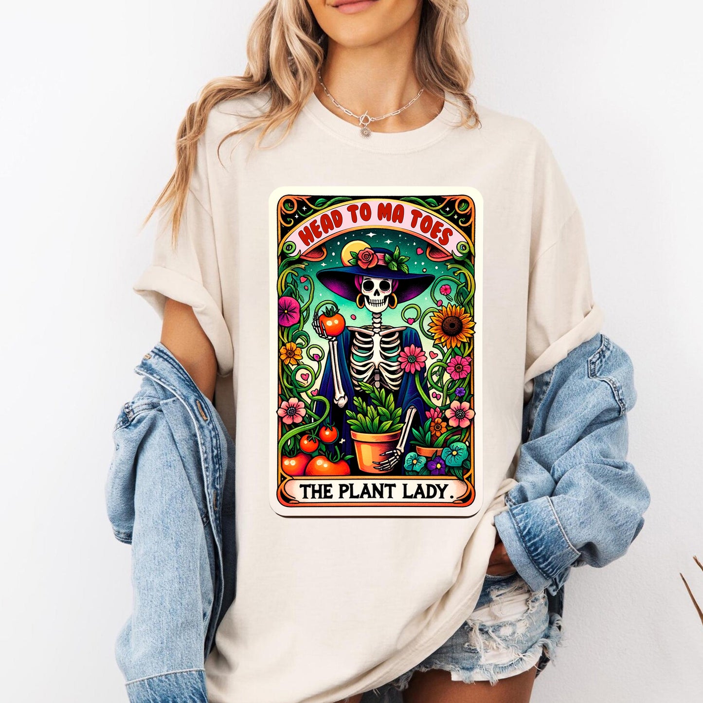 The Plant Lady Tarot Card Shirt