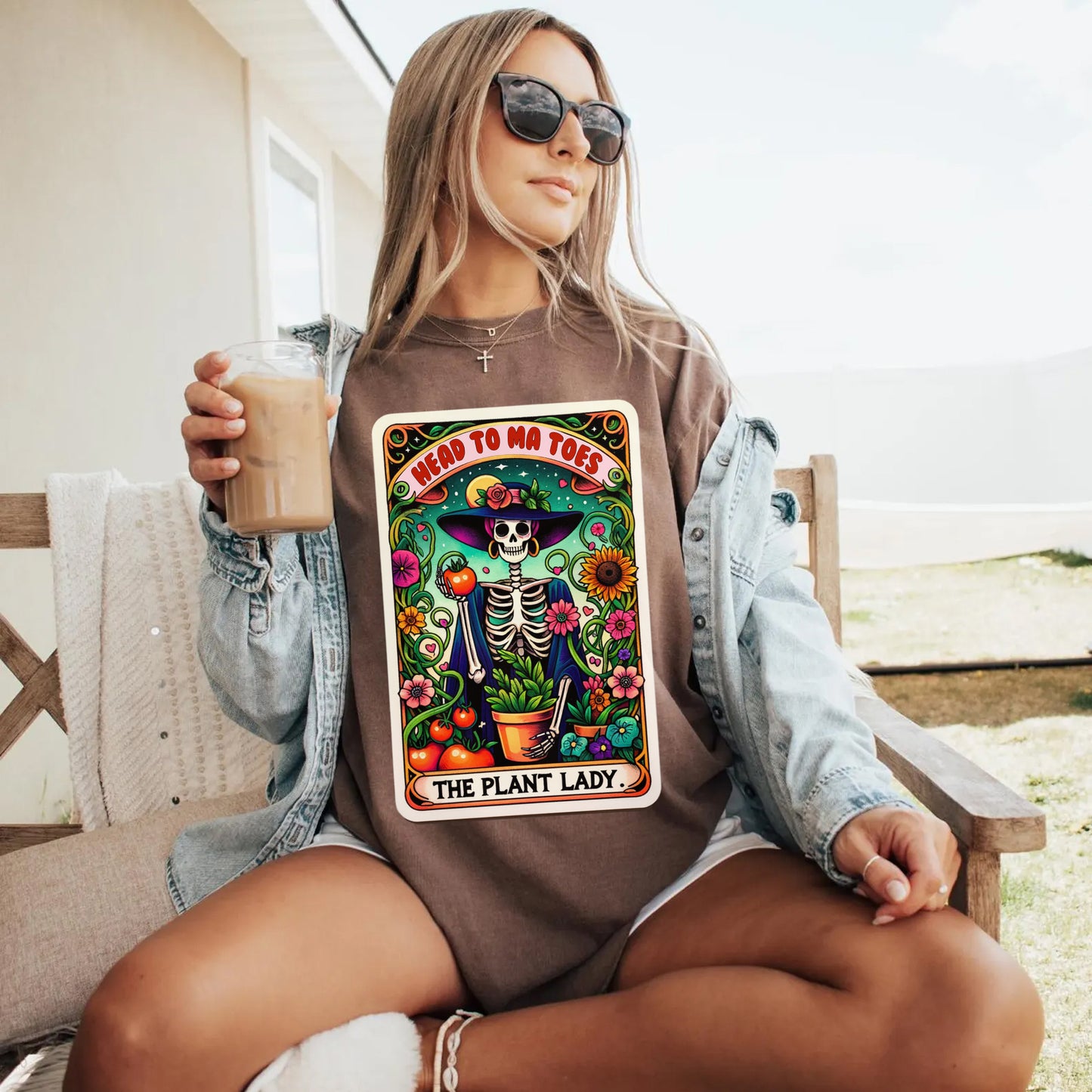 The Plant Lady Tarot Card Shirt