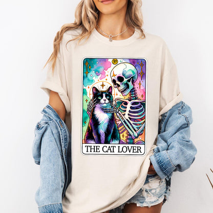 The Cat Lover Tarot Card Shirt