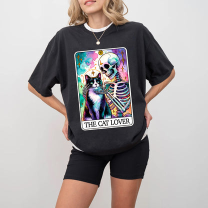 The Cat Lover Tarot Card Shirt