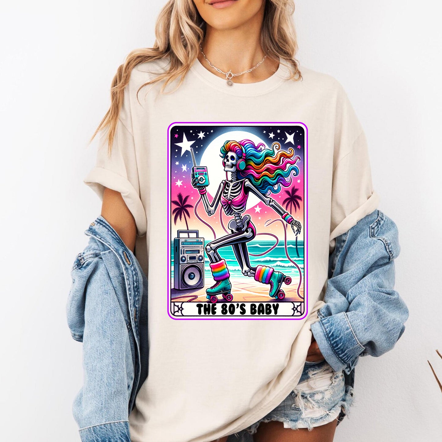 The 80's Baby Tarot Card Shirt