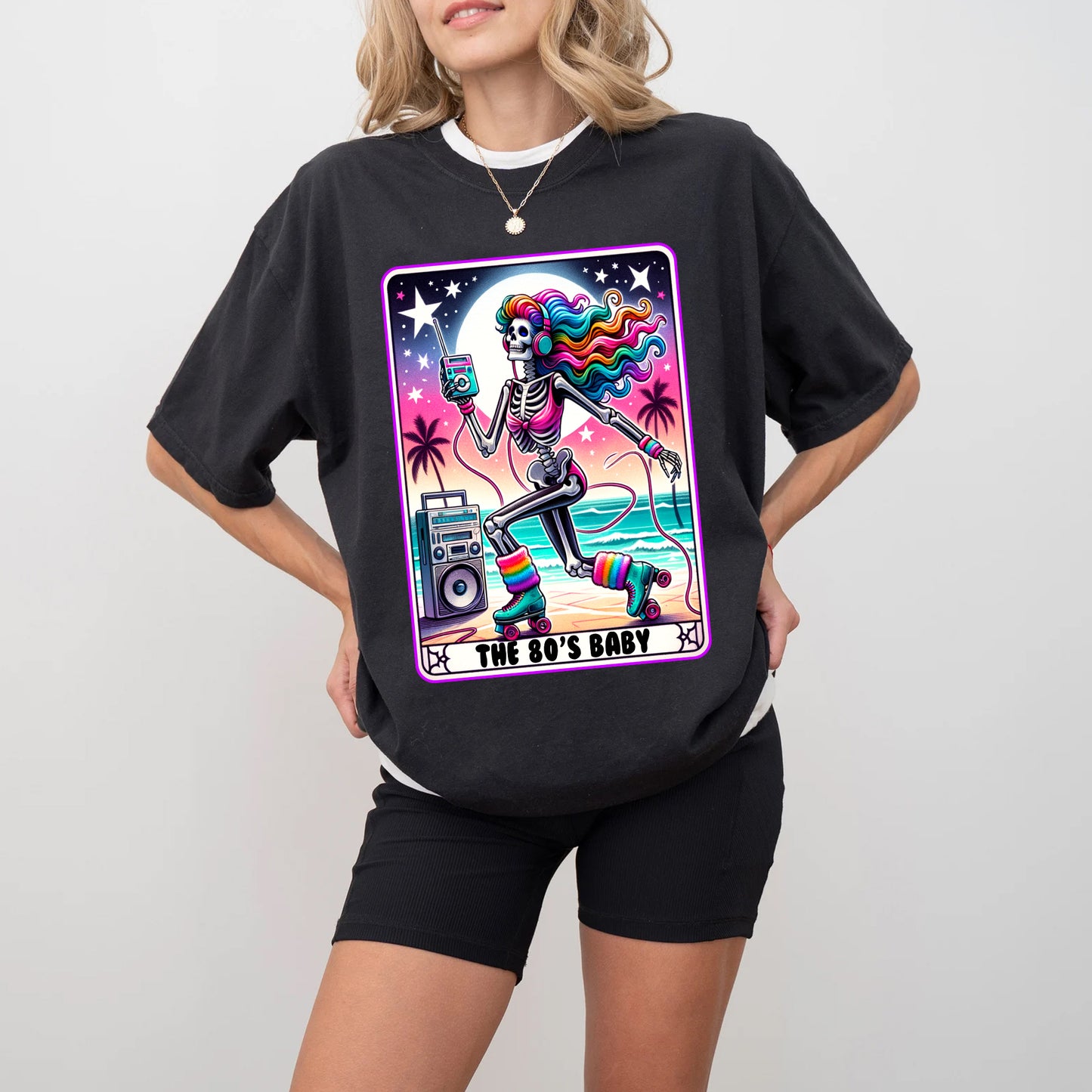 The 80's Baby Tarot Card Shirt