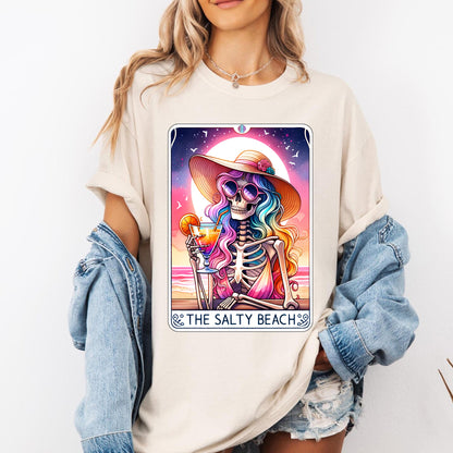 The Salty Beach Tarot Card Shirt