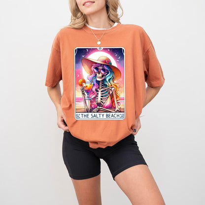 The Salty Beach Tarot Card Shirt