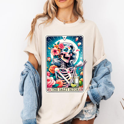 The Salty Bitch Tarot Card Shirt