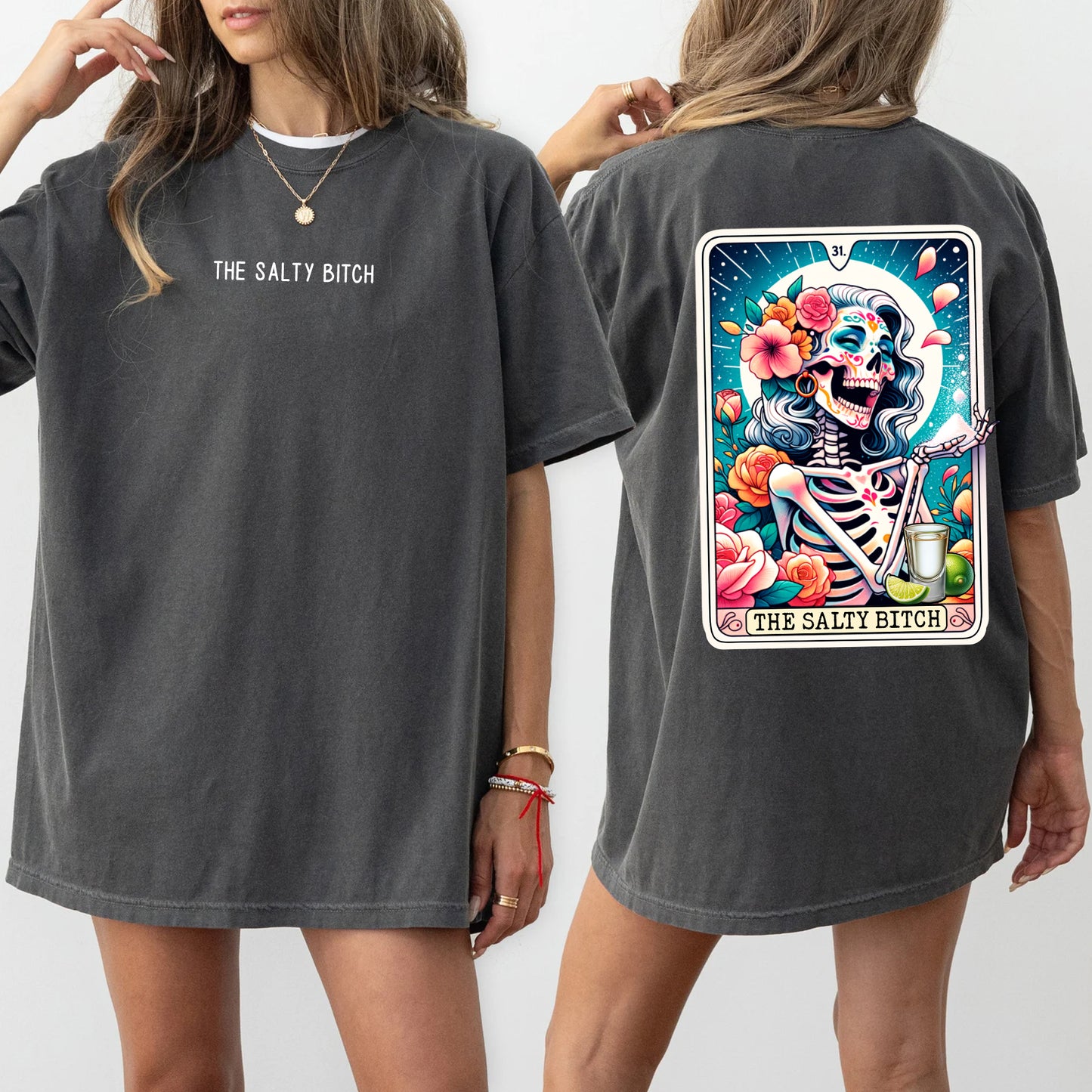 The Salty Bitch Tarot Card Shirt