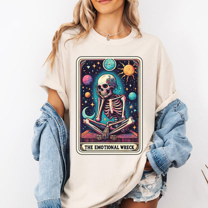 The Emotional Wreck Tarot Card Shirt