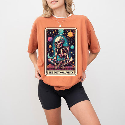 The Emotional Wreck Tarot Card Shirt