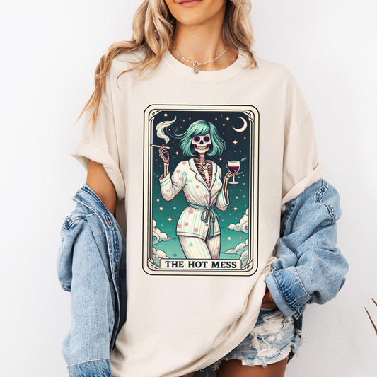 The Hot Mess Tarot Card Shirt