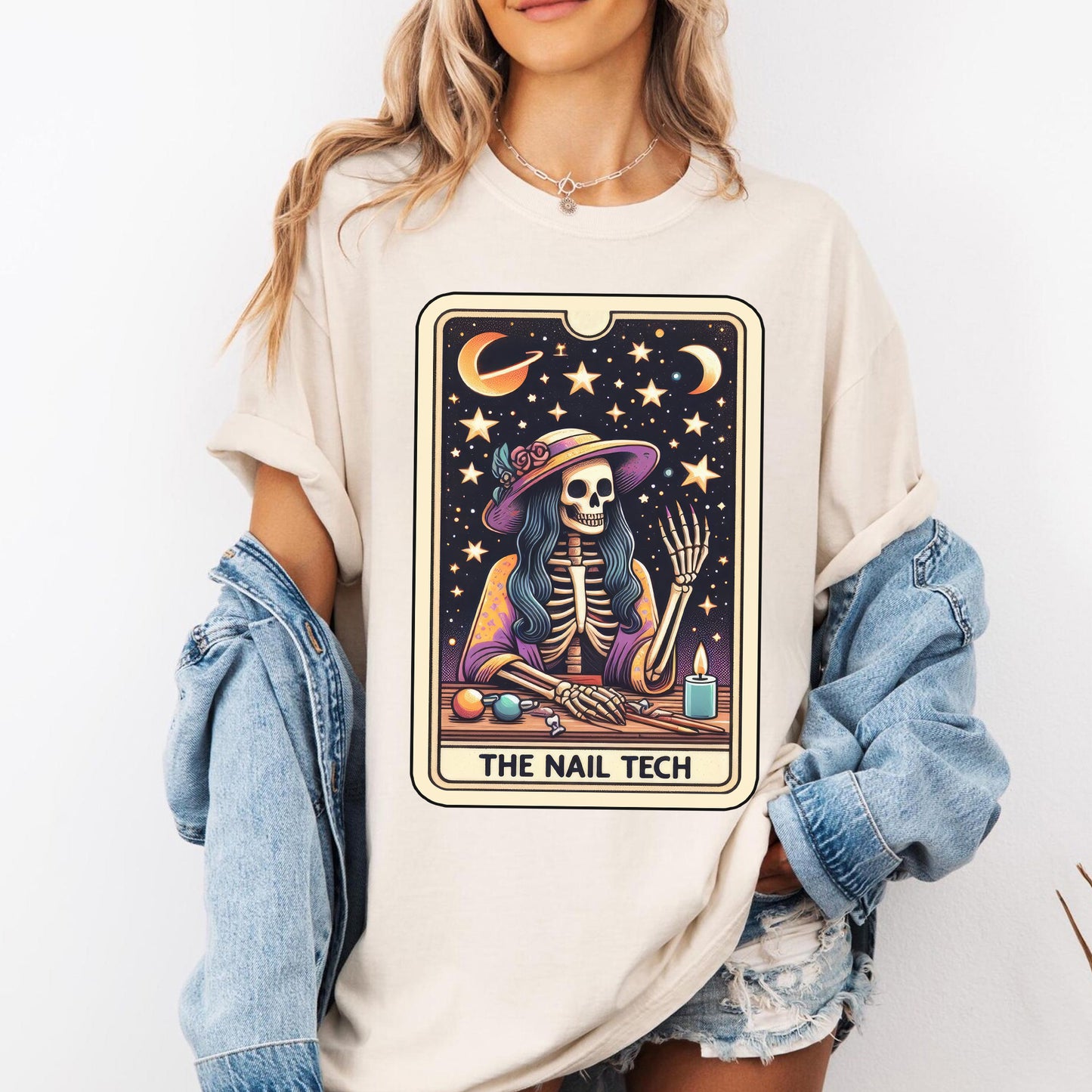 The Nail Tech Tarot Card Shirt