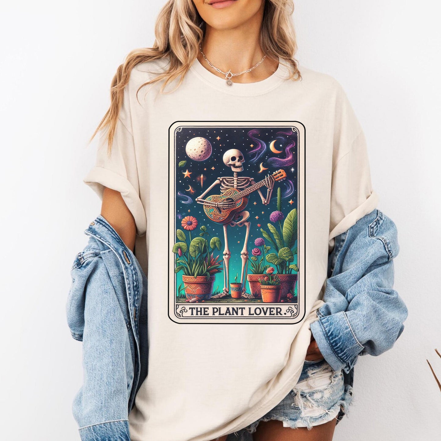 The Plant Lover Tarot Card Shirt