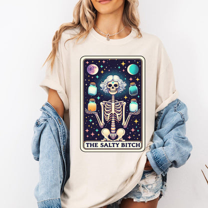 The Salty Bitch Tarot Card Shirt