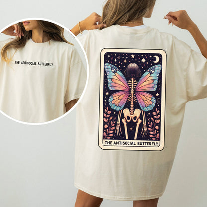 The Antisocial Butterfly Tarot Shirt