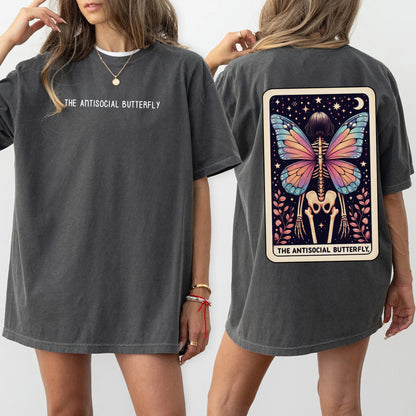 The Antisocial Butterfly Tarot Shirt