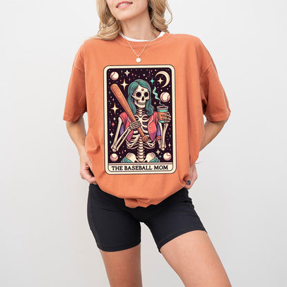 The Baseball Mom Tarot Card Shirt