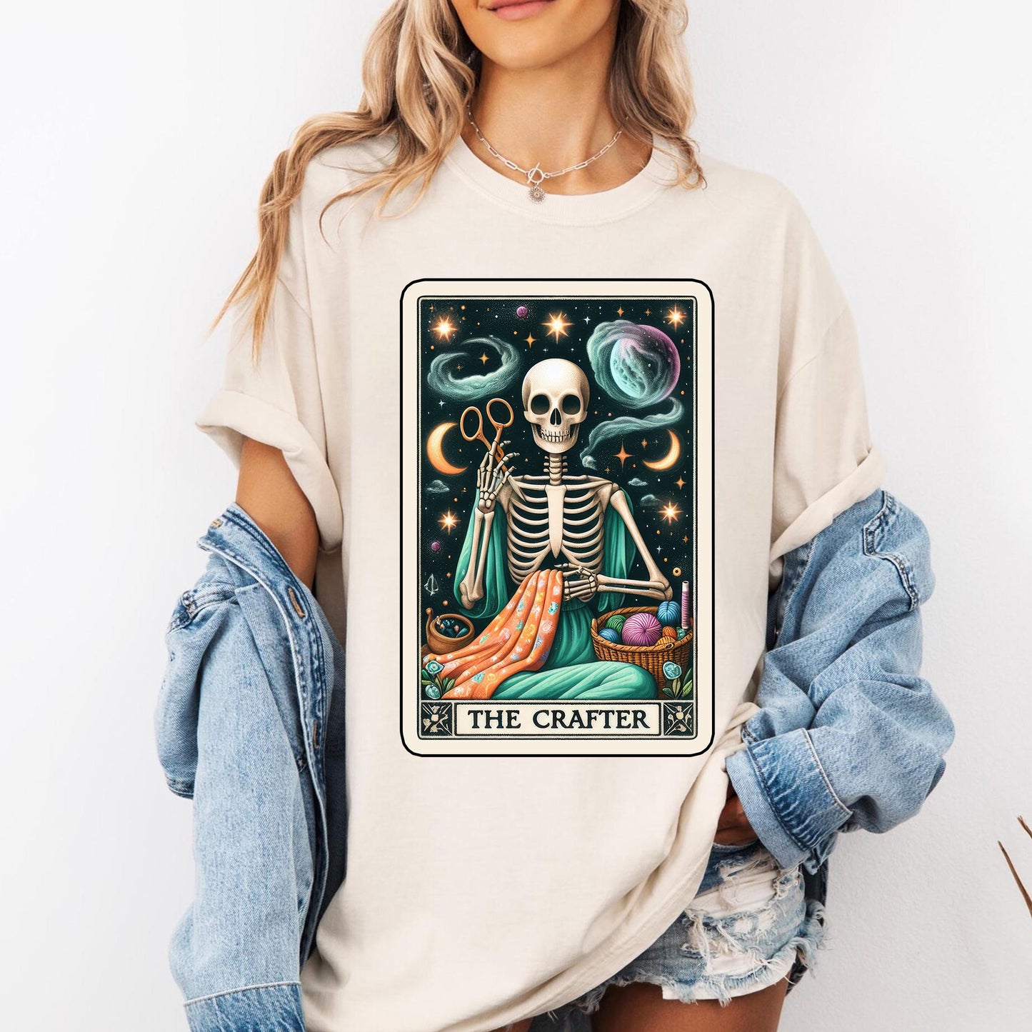 The Crafter Tarot Card Shirt