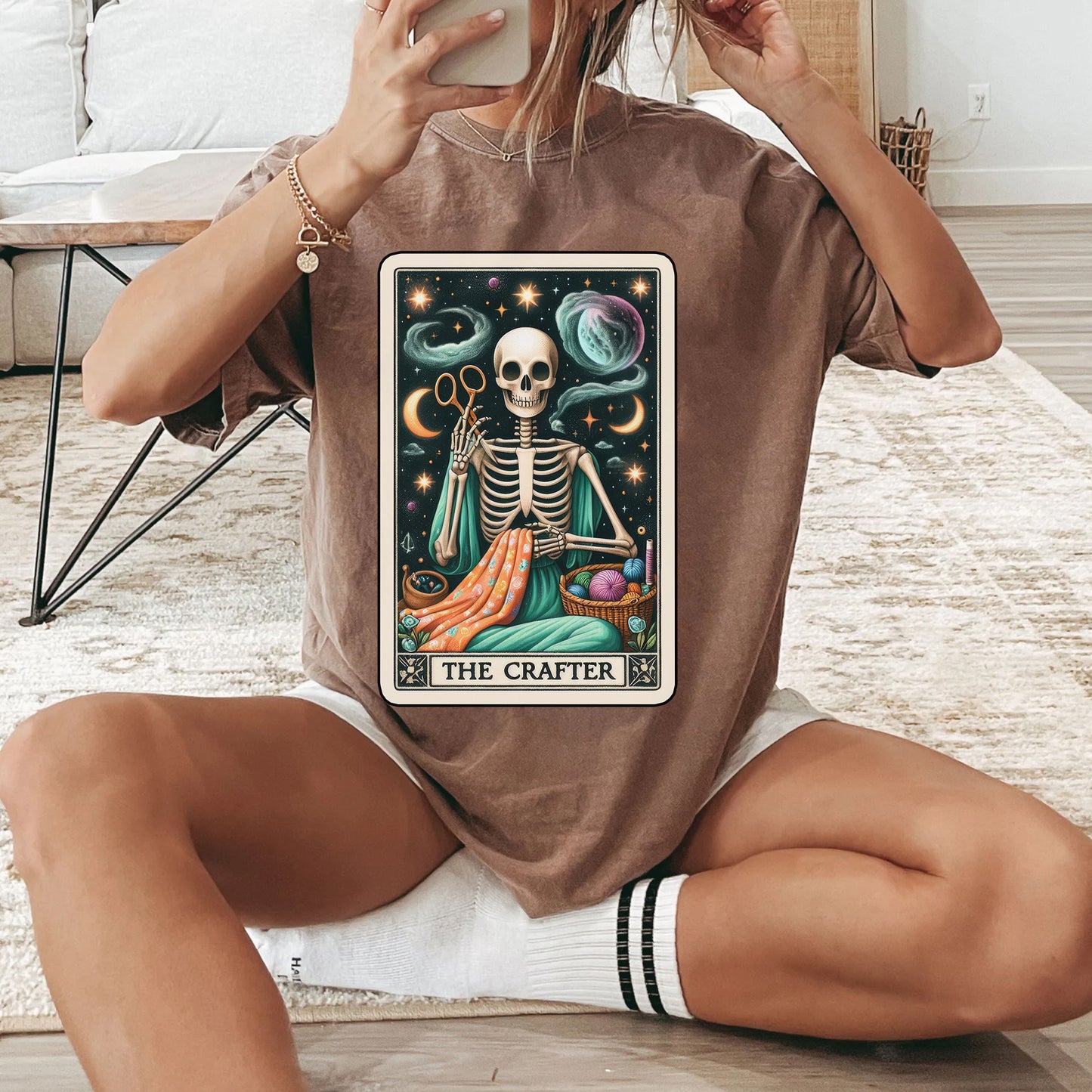 The Crafter Tarot Card Shirt