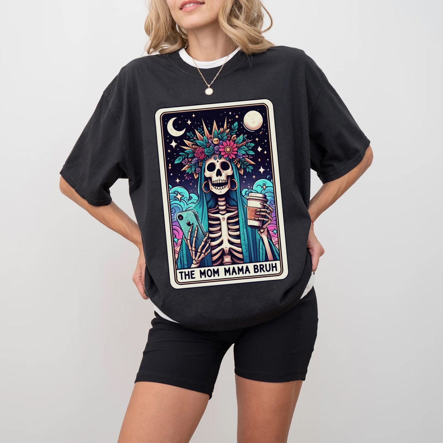 The Mom Mama Bruh Tarot Card Shirt