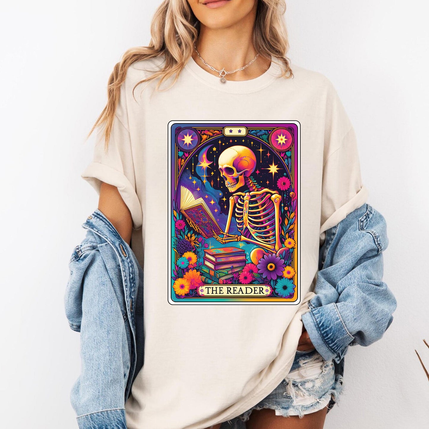 The Reader Tarot Card Shirt