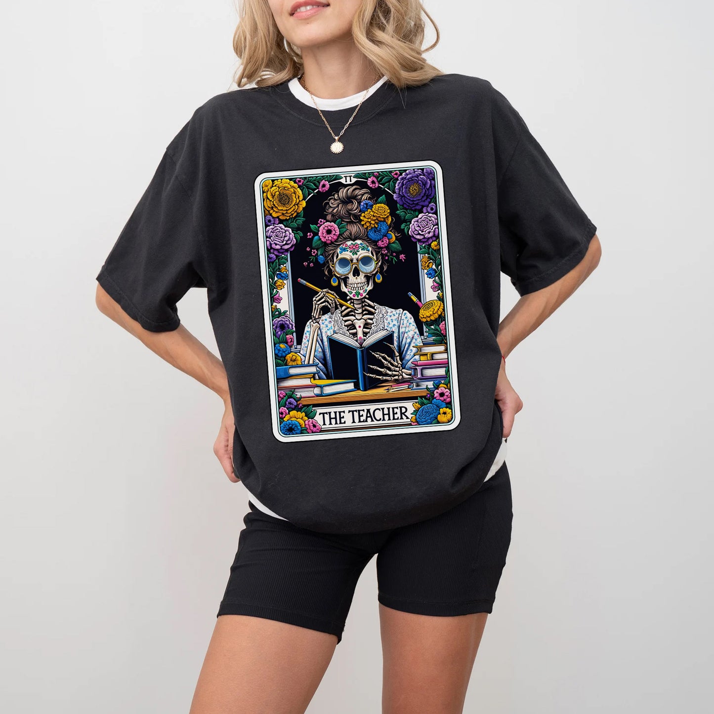 The Teacher Tarot Card Shirt