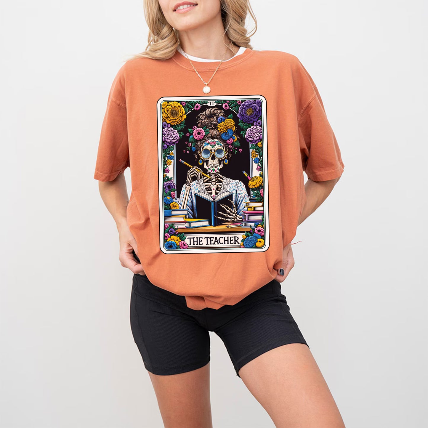 The Teacher Tarot Card Shirt