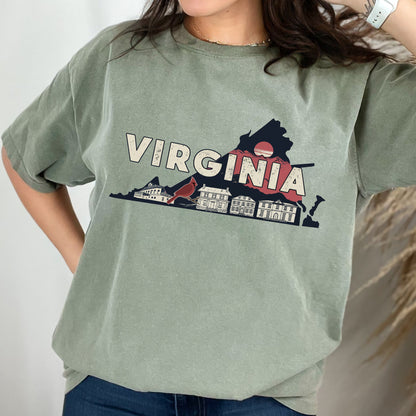 Virginia State Vintage Shirt