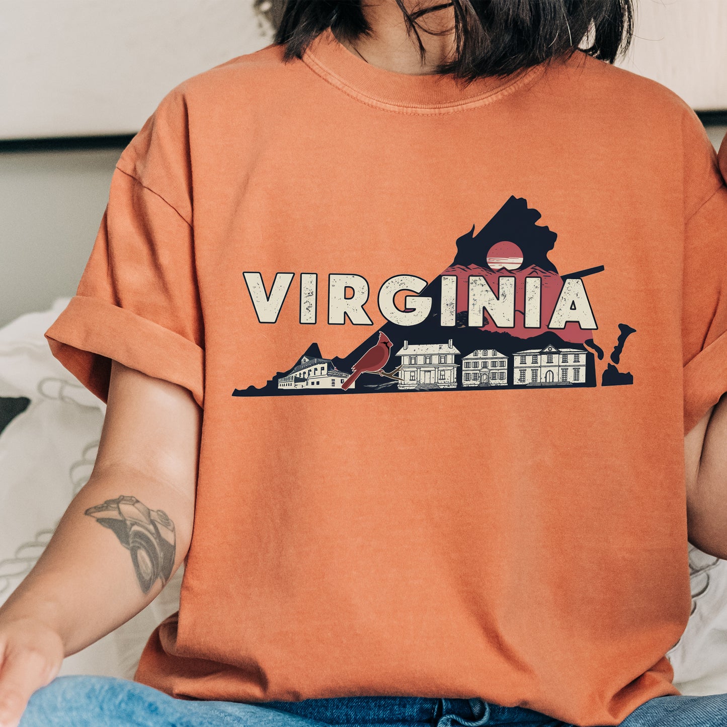 Virginia State Vintage Shirt