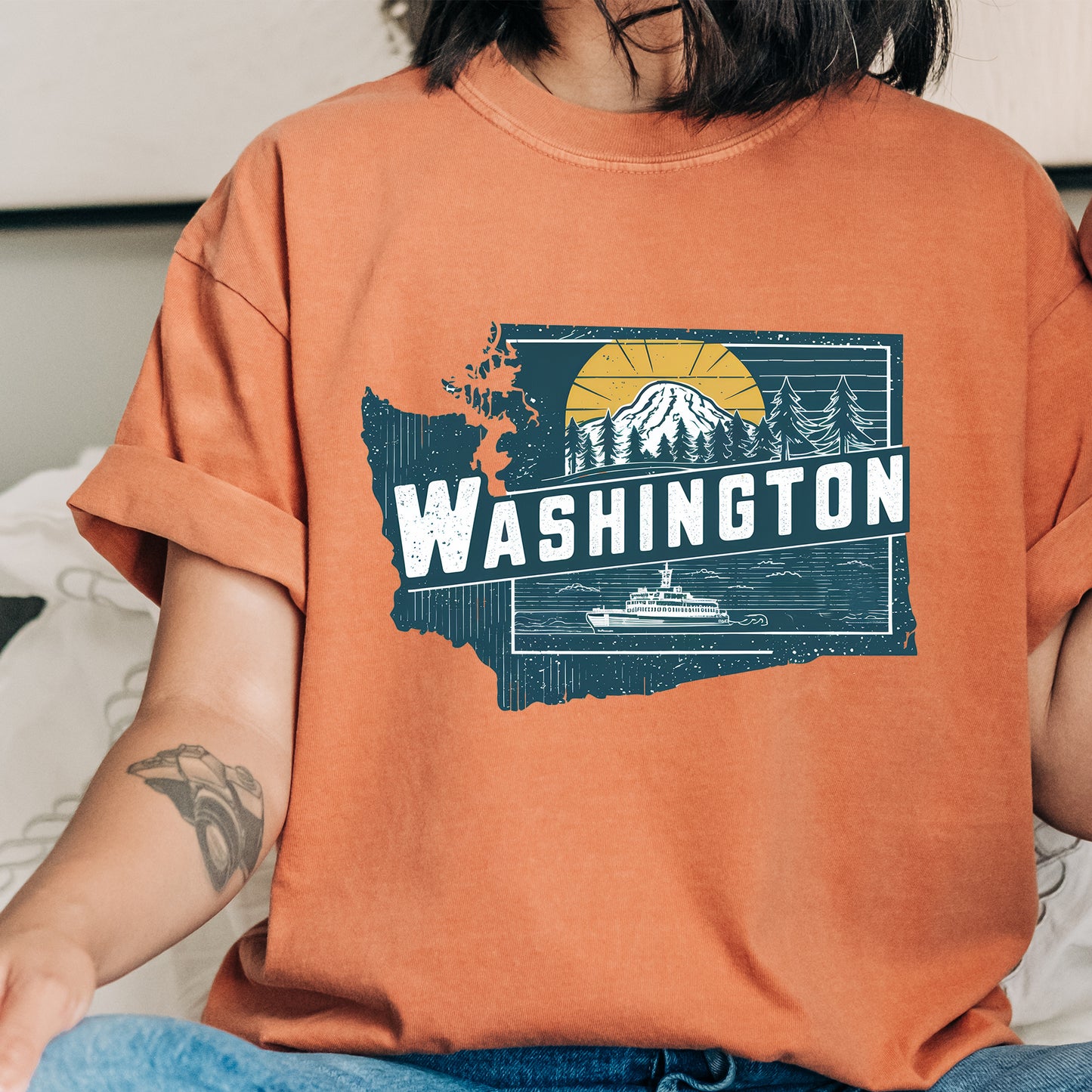 Washington State Vintage Shirt