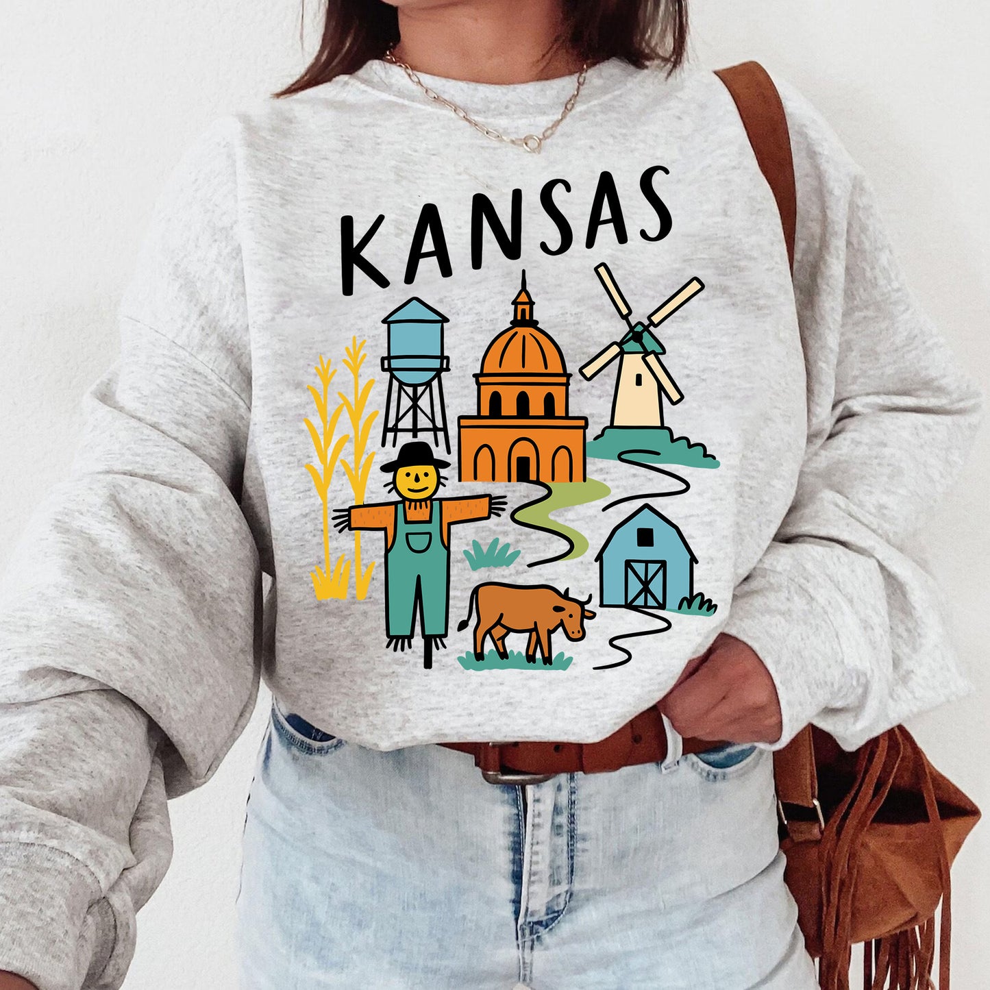 Kansas Sunflower State Sweatshirt