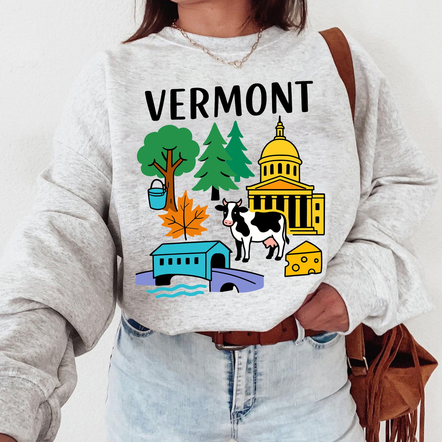Vermont Green Mountain State Sweatshirt
