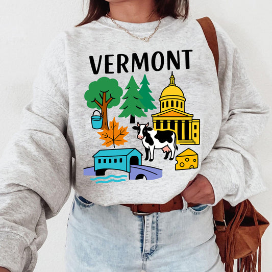 Vermont Green Mountain State Sweatshirt