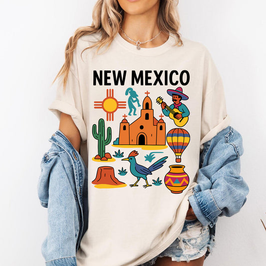 New Mexico Land of Enchantment Graphic Tee