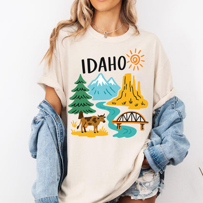 Idaho Gem State Graphic Tee