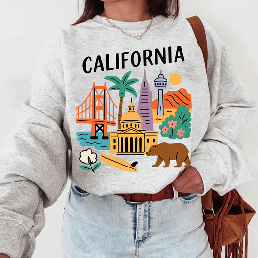 California Golden State Sweatshirt