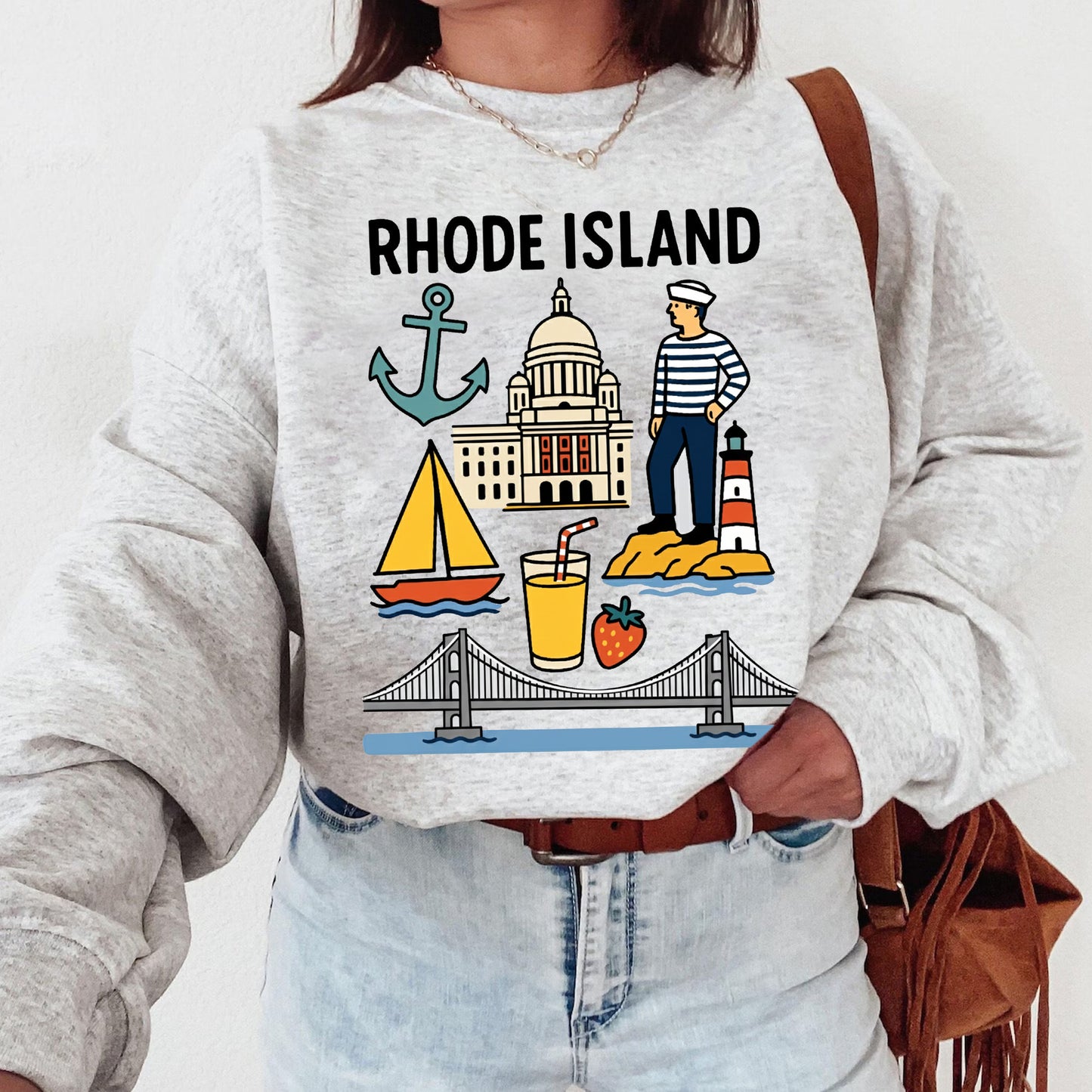 Rhode Island Ocean State Sweatshirt