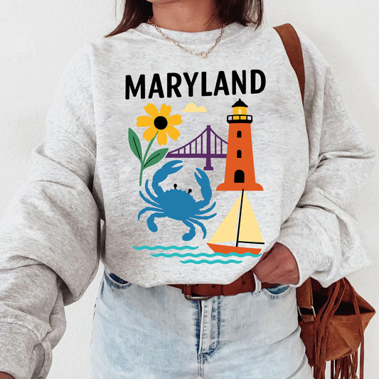 Maryland State Sweatshirt
