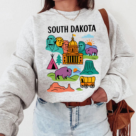 South Dakota Mount Rushmore Sweatshirt