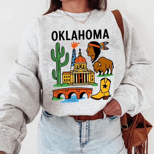 Oklahoma Sooner State Sweatshirt